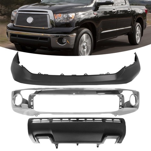 Chrome front bumper - face, bar