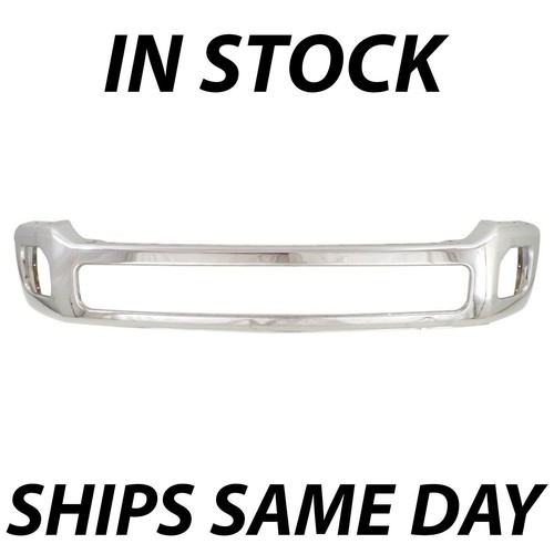 New chrome steel front - chrome, bumper