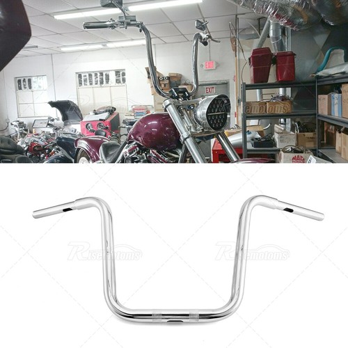 Chrome ape hanger bar - 14",