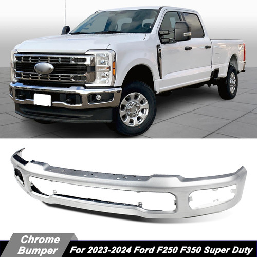 Chrome front bumper - chrome,