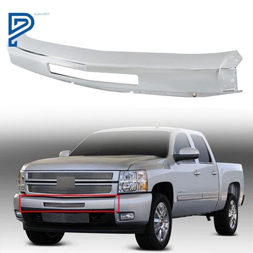 Chrome steel front - front, bumper